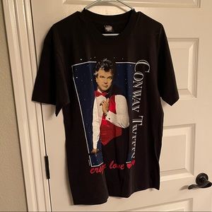 Vintage Conway Twitty Crazy in Love shirt